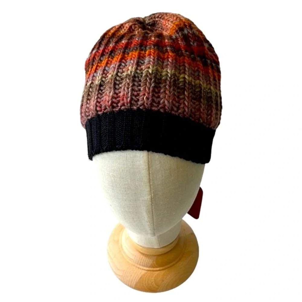 Missoni Multicolor Crochet-Knit Beanie, Red - Picture 9 of 16